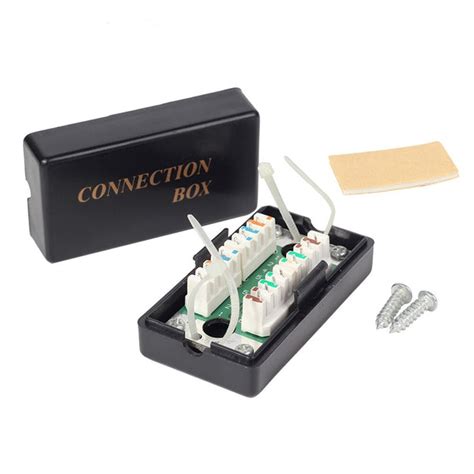 cat5e 6 junction box|telephone junction box screwfix.